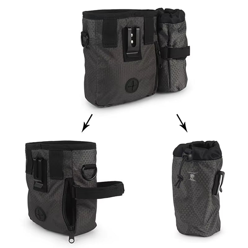 Pet Waist Bag Dog Bag Treat Dogs Obedience Agility Training Treat Bags Detachable Pup Feed Pocket Puppy Pets Snack Bag