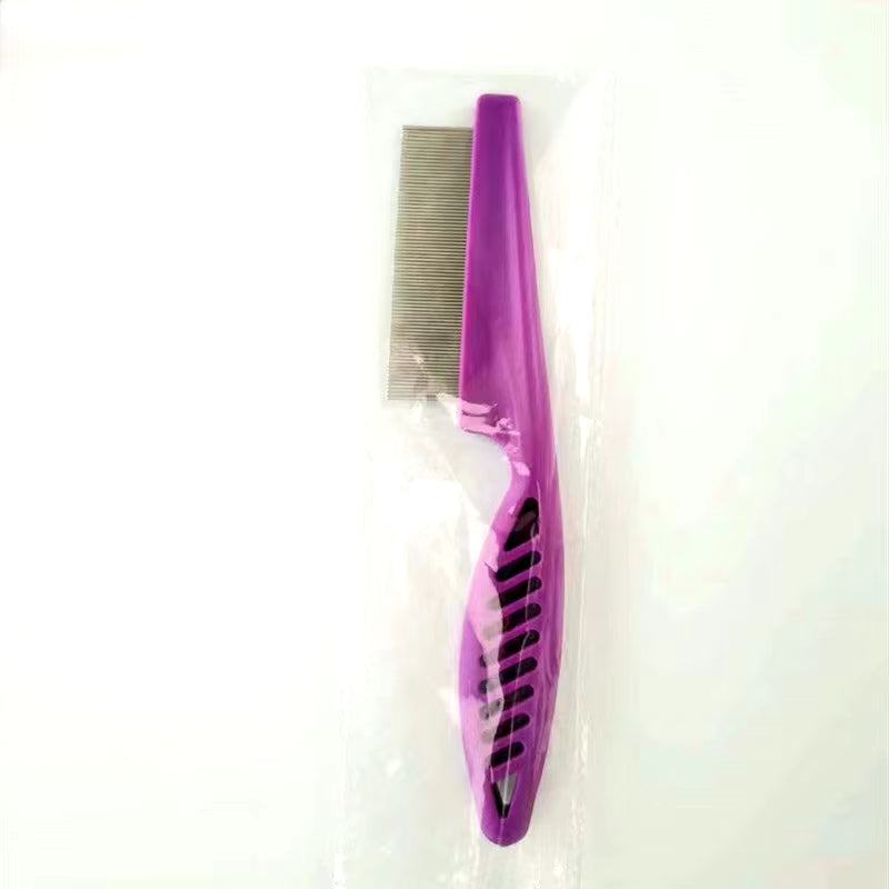 1/2Pc Pet Hair Shedding Comb Stainless Steel Flea Comb for Cat Dog Pet Comfort Flea Hair Grooming Comb Dog Brush Grooming Tools