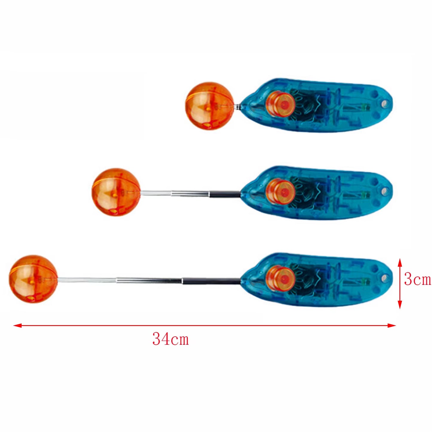 Novelty Stretchable Design Pet Dog Cat Training Clicker Agility Clickers Bird Whistle Commander Supply Accessory