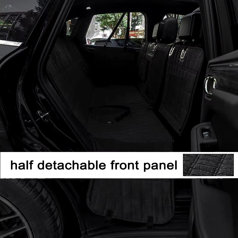 Dog Car Seat Cover Waterproof Travel Carrier Hammock against Dirt Car Rear Back Seat Protector Mat Pet Safety Anti-Slip Cushion