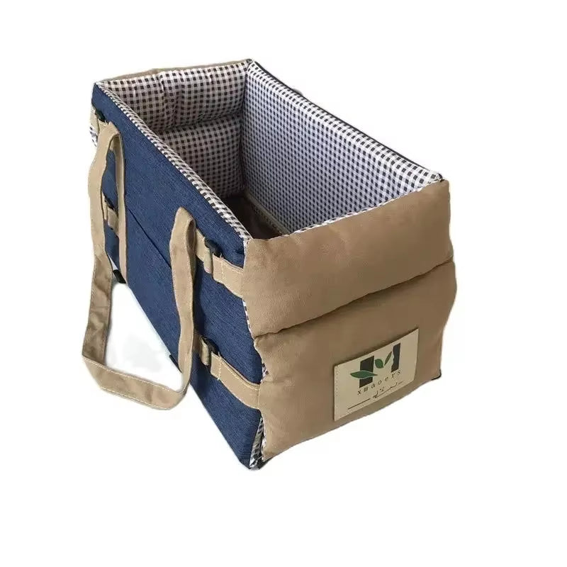 Canvas Cat Dog Transport for Bag Portable Pet Dog Car Seat Bed Car Central Safety Travel Dog Carrier Bag Chihuahua Accessories