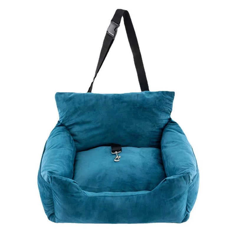 Pet Car Seat for Large Medium Dogs Washable Dog Car Seat Detachable Dog Bed Car Back Seat Travel Carrier Bed Cats Sofa Cushion
