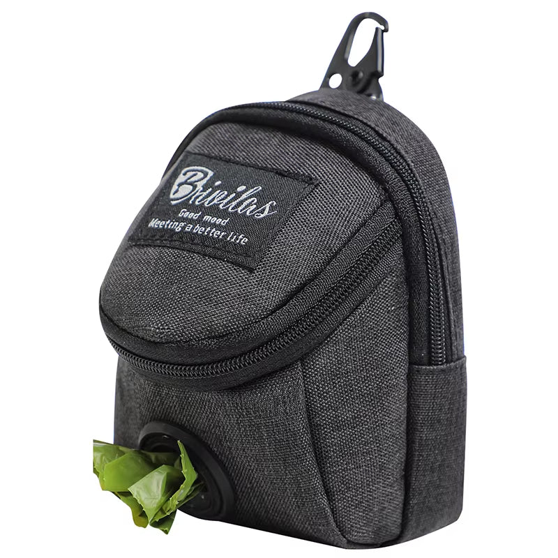 Pet Dog Treat Pouch Poop Dispenser Portable Multifunction Dog Training Bag Outdoor Travel Dog Bag Durable Pet Accessories
