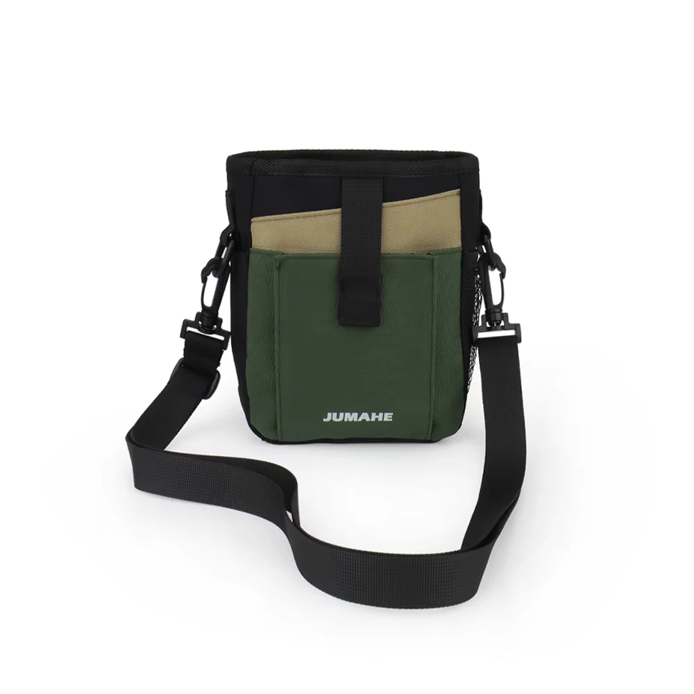 Fashion Pet Training Shoulder Bag Dog Snack Pocket Portable Pet Poop Pouch Outdoor Storage Supplies Large Capacity