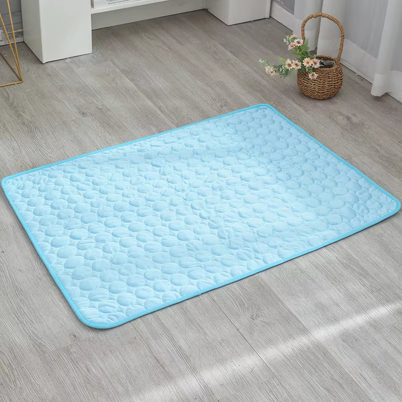 Dog Cooling Mat Summer Pad Pet Mat Bed for Dogs Cat Blanket Sofa Breathable Summer Washable Pet Supplies Accessories