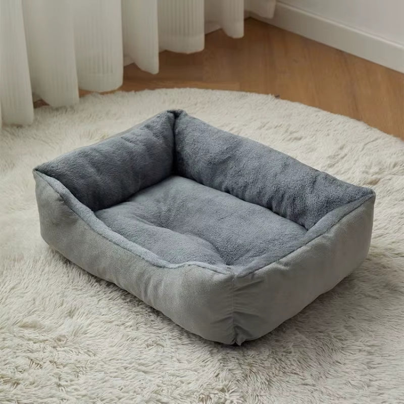 Bed for Cats Dogs Warm Thickened Cat Bed Kitten Cushions Dog Houses Cat Dog Sleeping Nest Pet Mattress