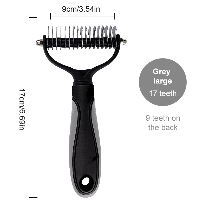 Dog Brush Pet Dog Hair Remover Cat Comb Grooming and Care Brush for Matted Long Hair and Short Hair Curly Dog Supplies Pet Items