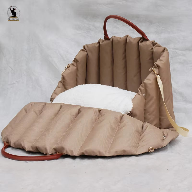 Portable Non-Slip Carriers for Pet Kennel Bag for Small Dog Cat Travel Chien Portable Car Seat Car Seat Carries