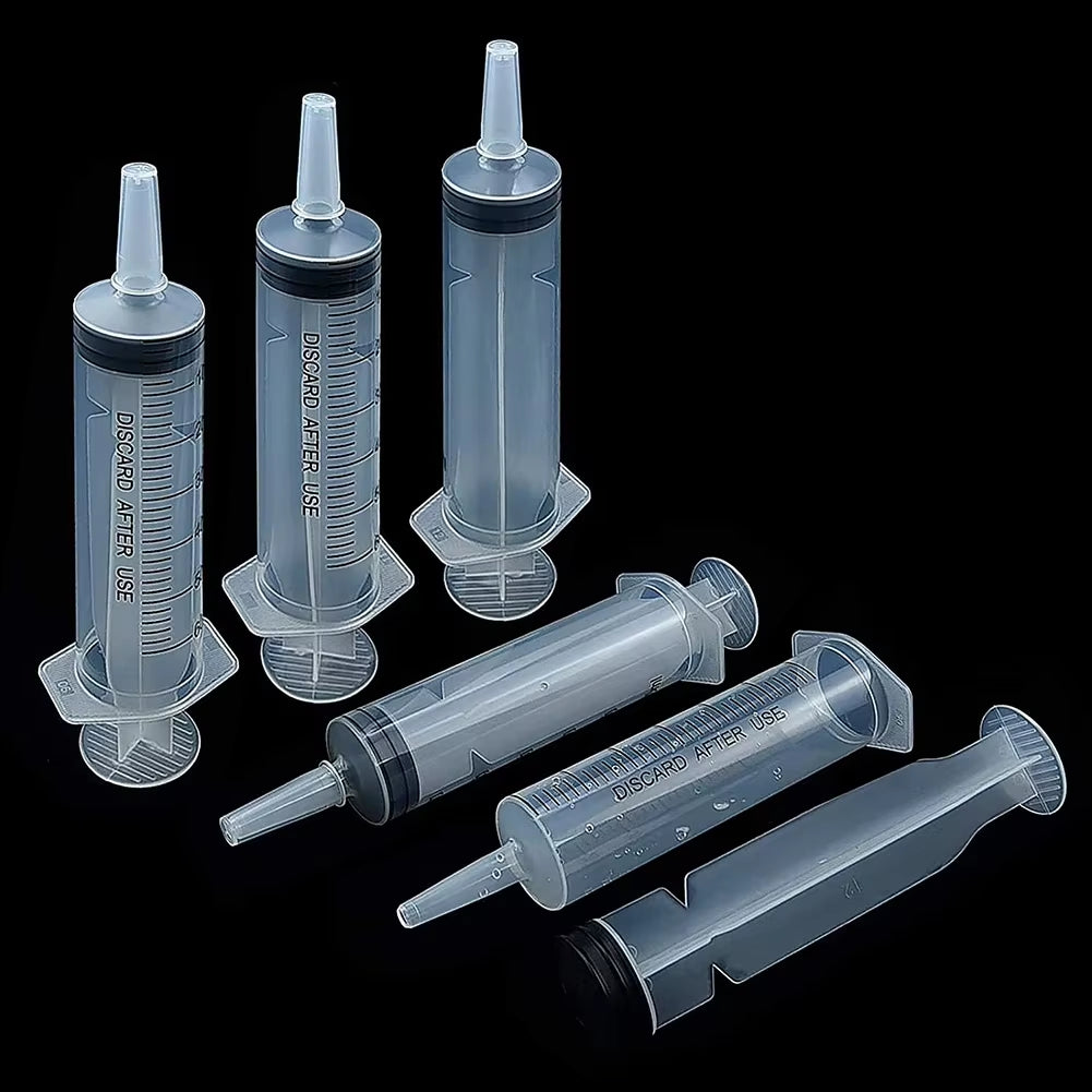 60Ml Liquid Syringe Glue Filling Enema Syringe Nutrient Sterile Health without Needle Watering Refilling for Animal Food Feeding