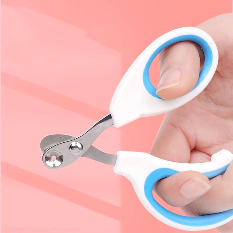 Circular Hole Cat Nail Scissors Professional Pet Dog Nail Clippers Toe Claw Trimmer Pet Grooming Supplies Products for Small Dog