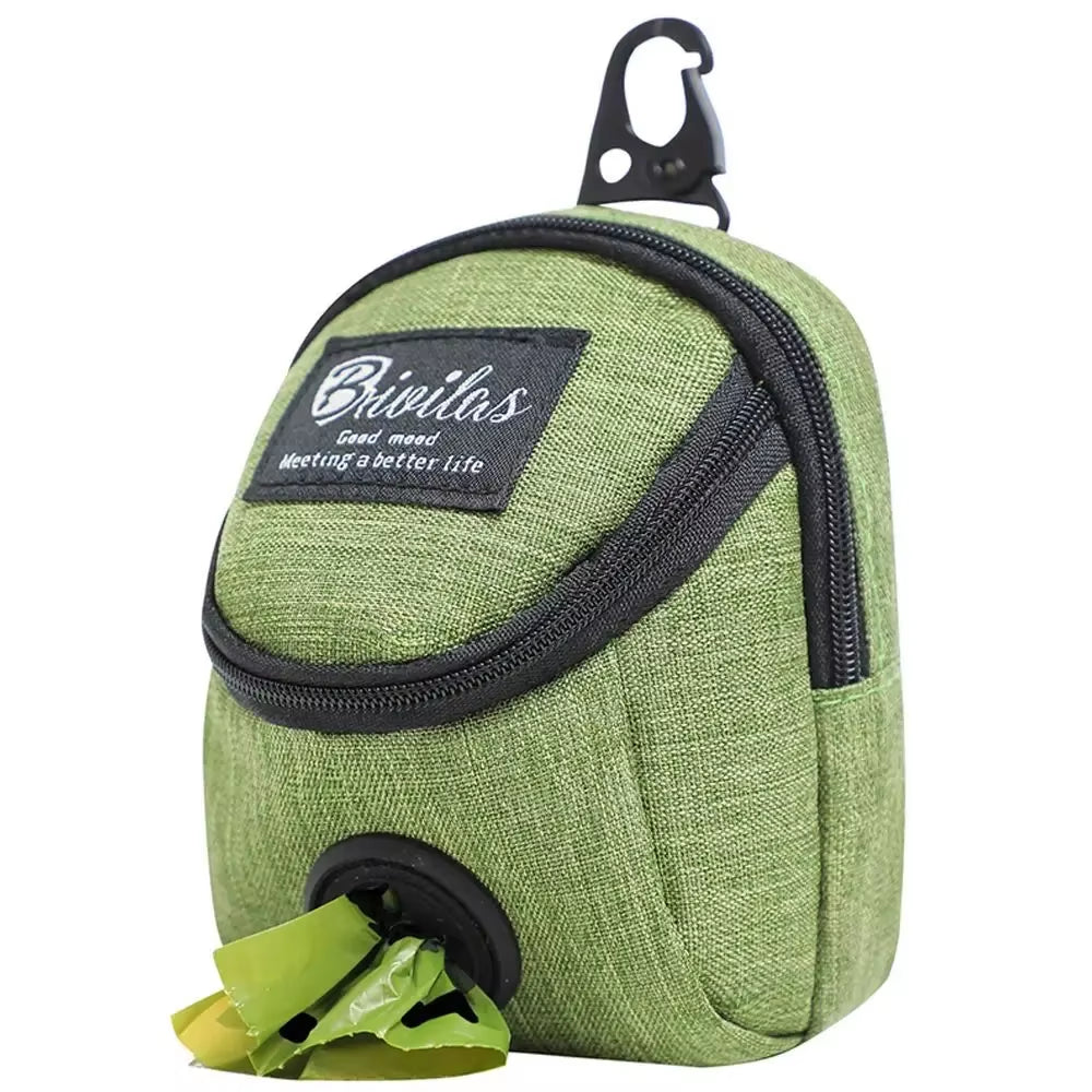 Portable Training Treat Outdoor Pet Dog Treat Pouch Puppy Snack Reward Waist Bag Poop Bag Dog Carriers Bags