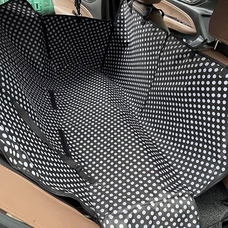 Dog Carriers Waterproof Rear Back Pet Dog Car Seat Cover Mats Hammock Protector with Safety Belt Transportin Perro