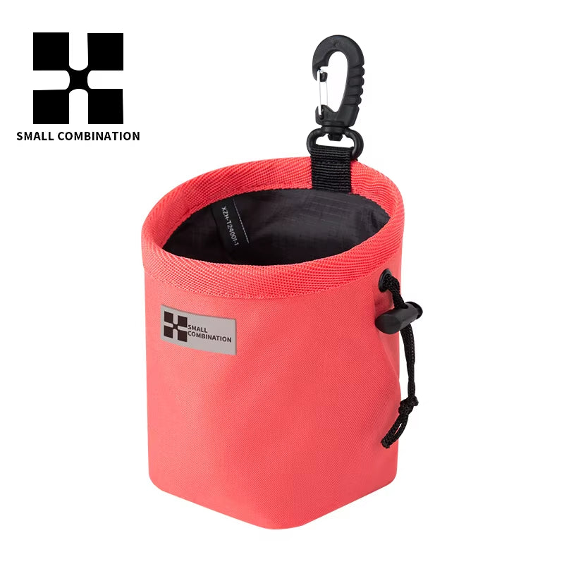 Portable Dog Training Snack Bag Puppy Dog Snack Bag for Leash Outdoor Pet Snacks Awards Waist Bag XZH-T24001-1