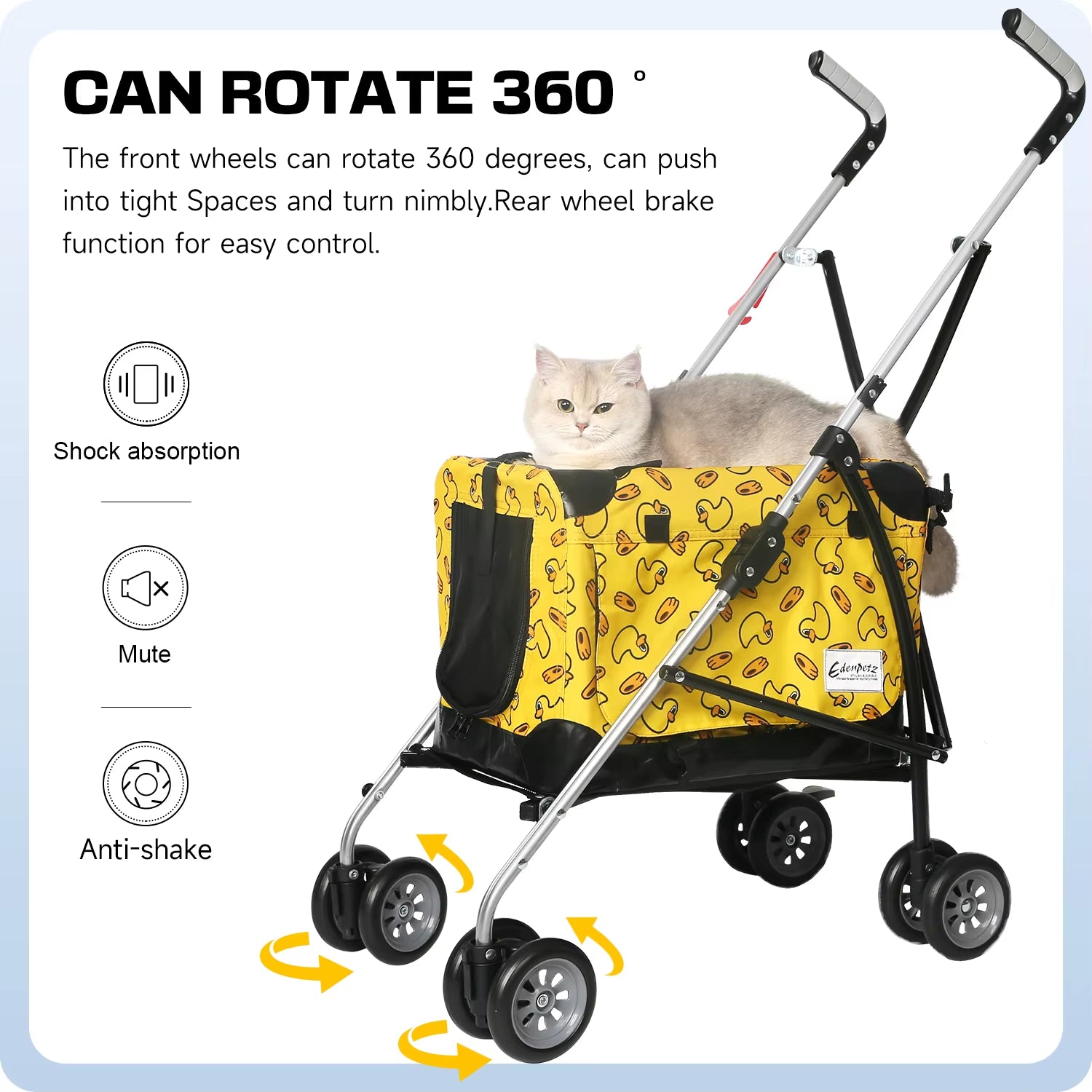 Russia Free Ship Pet Stroller Frame for Car Seat Bag Simple Foldable Trolley Transport Multifunction Cat Dog Stroller