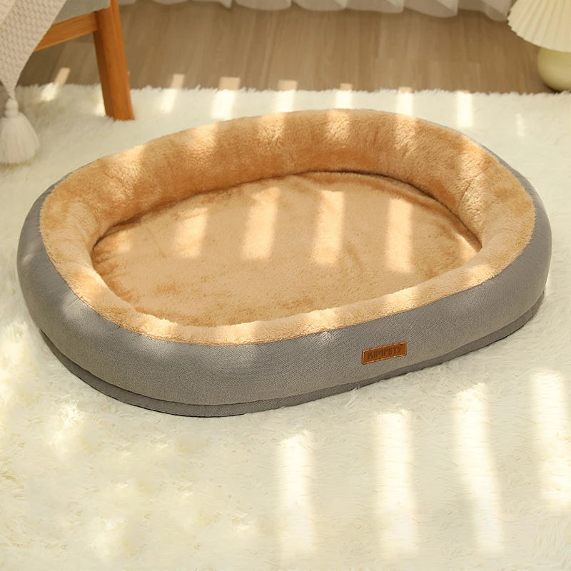 Cat Bed Dog Pet Bed Kennel Non-Slip Winter Warm Small Dog Kennel Sleeping Removed Washed Soft Puppy Cushion Cat Supplies