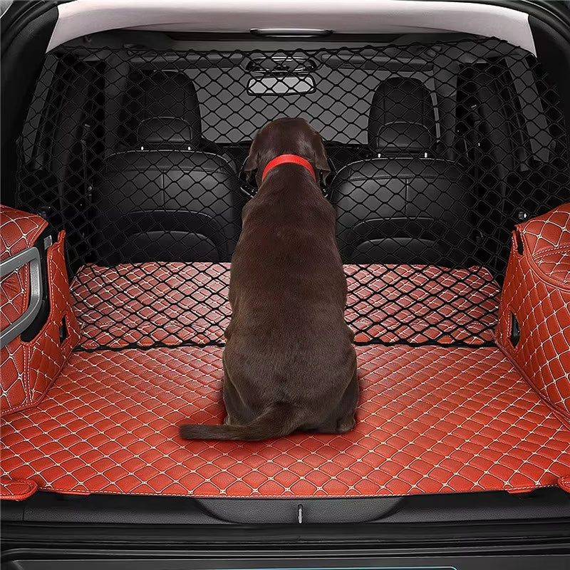 Dog Carrier Barrier Trunk Barrier for Dogs Travel Accessories Dog Protection Net Car Pet Carrier for Hatchback SUV Mesh Safe Net