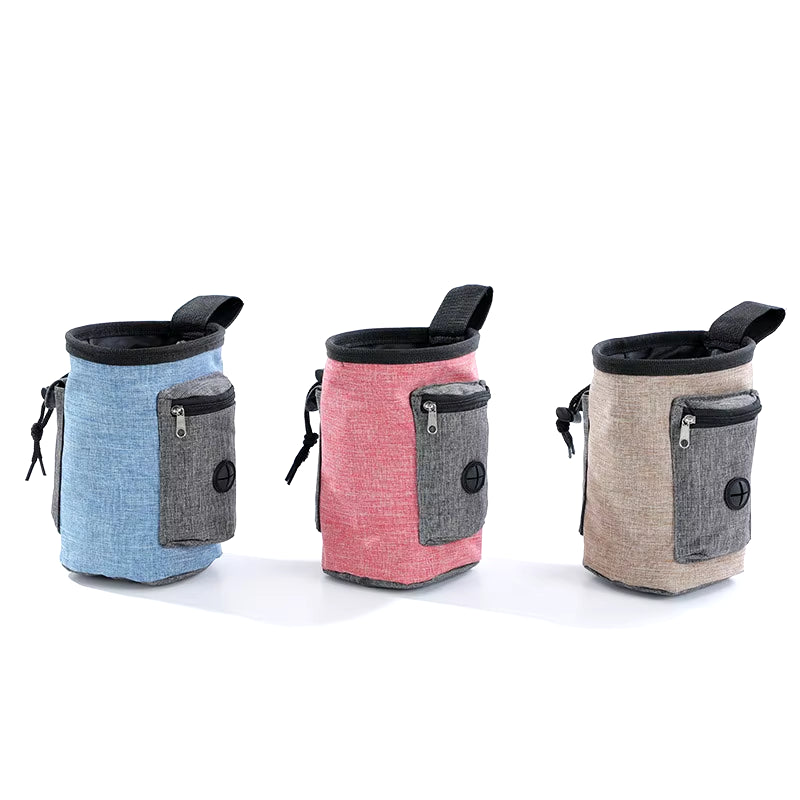 Pet Dog Puppy Training Treat Snack Bait Pet Feed Pocket Pouch Obedience Agility Pouch Food Bag Pocket Snack Reward Waist Bag