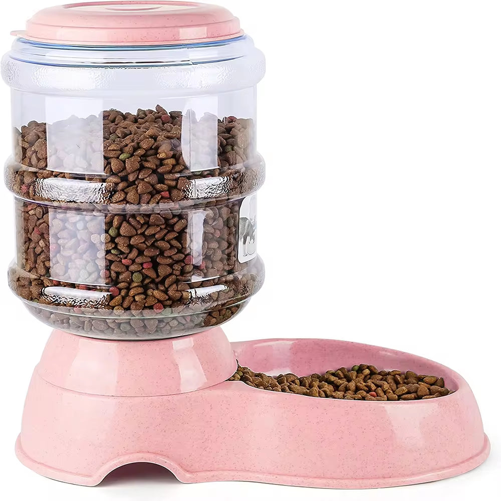 Automatic Water Dispenser Large Capacity Pet Feeder Small Dog Food Bowl Cat Feeder Drinking Bowl Pet Feeding Drinker Water Bowl