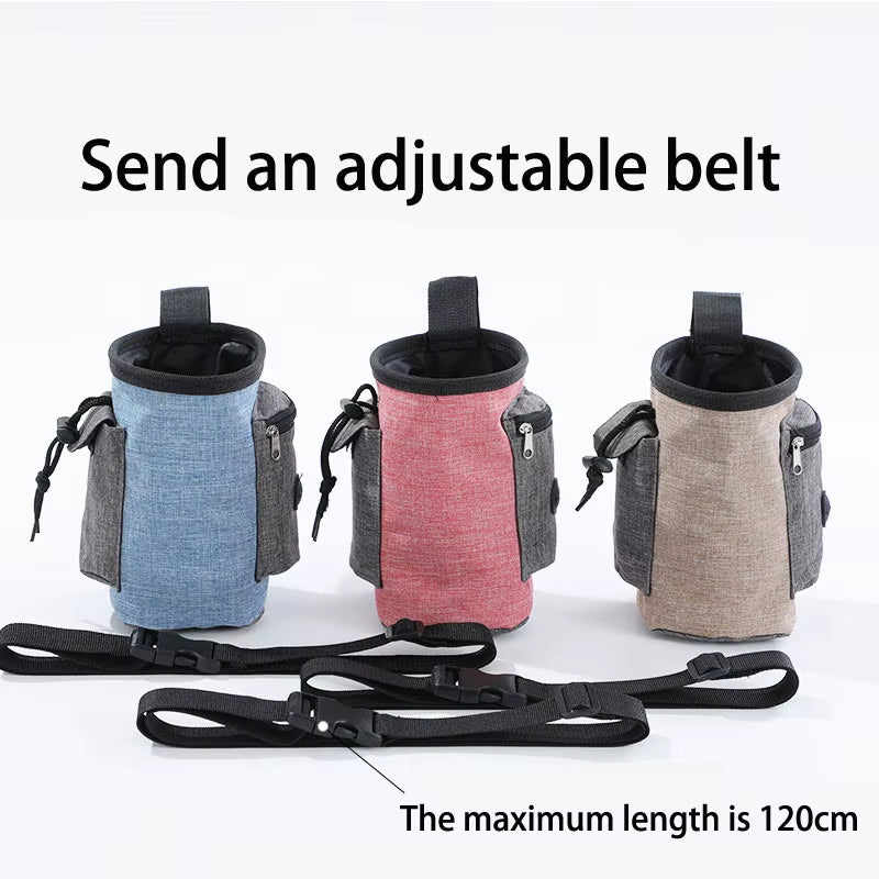 Pet Dog Puppy Training Treat Snack Bait Pet Feed Pocket Pouch Obedience Agility Pouch Food Bag Pocket Snack Reward Waist Bag