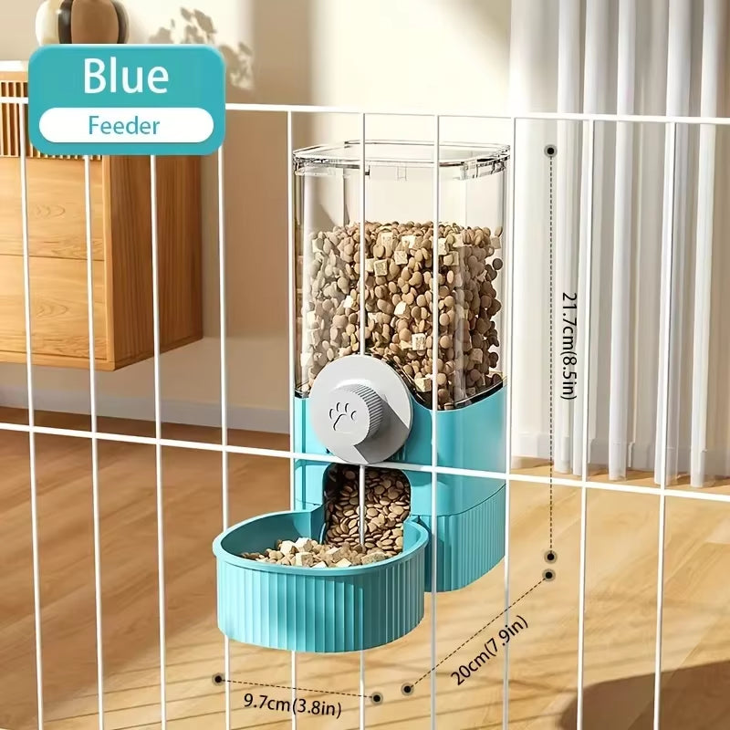 Suit Pet Hanging Water Dispenser Cat Automatic Feeder Dog Hanging Cage Drinking Water and Eating Supplies Cat Bowl Dog Food Bowl