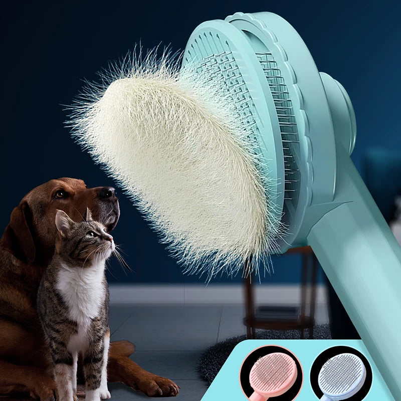 Cat Brush Pet Grooming Brush for Cats Remove Hairs Pet Cat Hair Remover Pets Hair Removal Comb Puppy Kitten Grooming Accessories