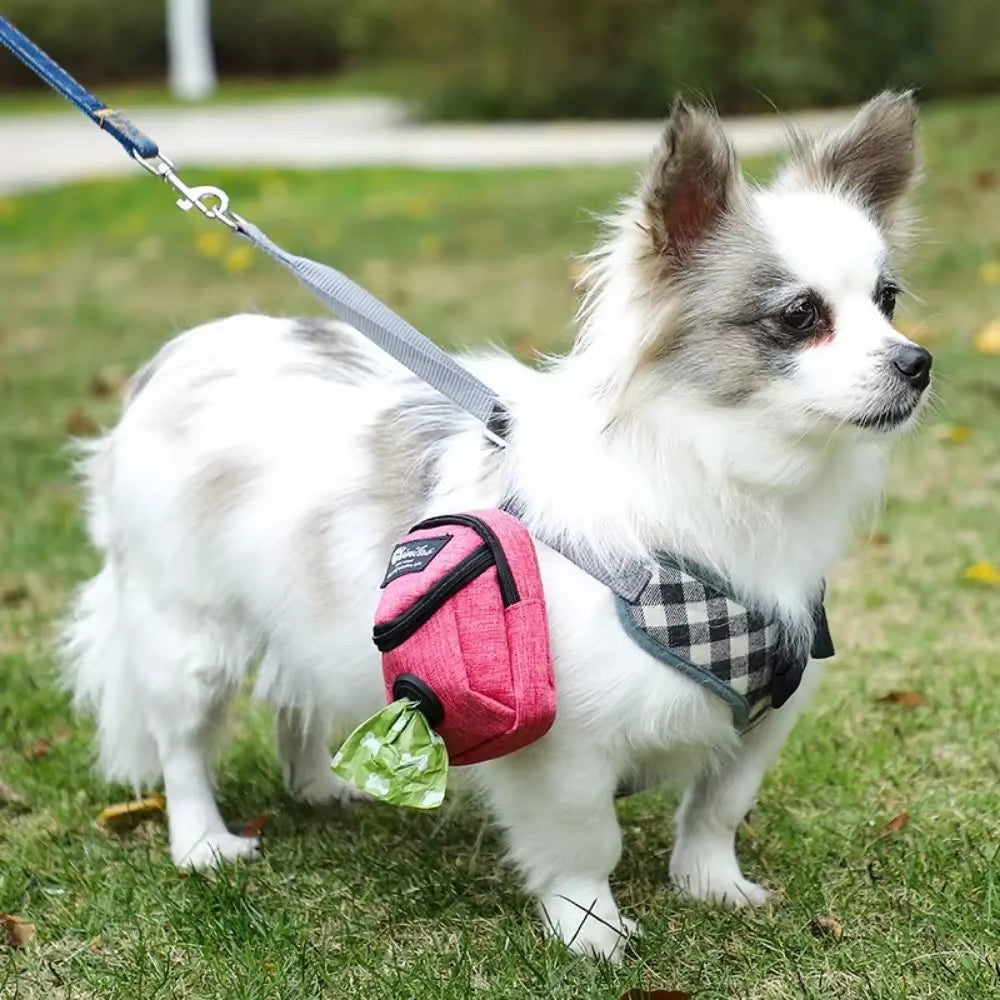 Portable Training Treat Outdoor Pet Dog Treat Pouch Puppy Snack Reward Waist Bag Poop Bag Dog Carriers Bags