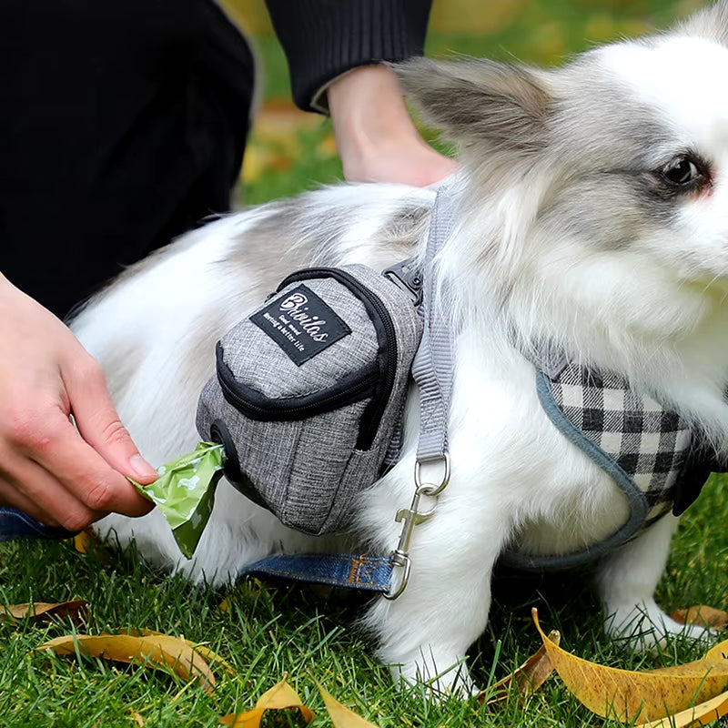 Pet Dog Treat Pouch Poop Dispenser Portable Multifunction Dog Training Bag Outdoor Travel Dog Bag Durable Pet Accessories