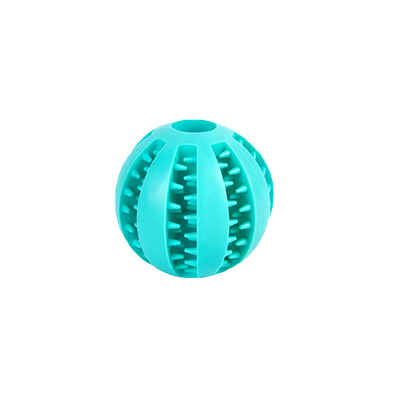 New Pet Dog Toy Interactive Rubber Balls for Small Large Dogs Puppy Cat Chewing Toys Pet Tooth Cleaning Indestructible Dog Ball