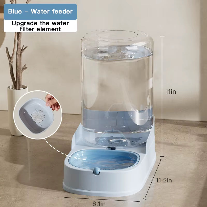 Madden Automatic Pet Feeding Water Dispenser Cat Water Dispenser Large Capacity for Dog Bowl Cat Bowl Pet Feeding Basin