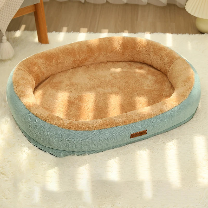 Cat Bed Dog Pet Bed Kennel Non-Slip Winter Warm Small Dog Kennel Sleeping Removed Washed Soft Puppy Cushion Cat Supplies