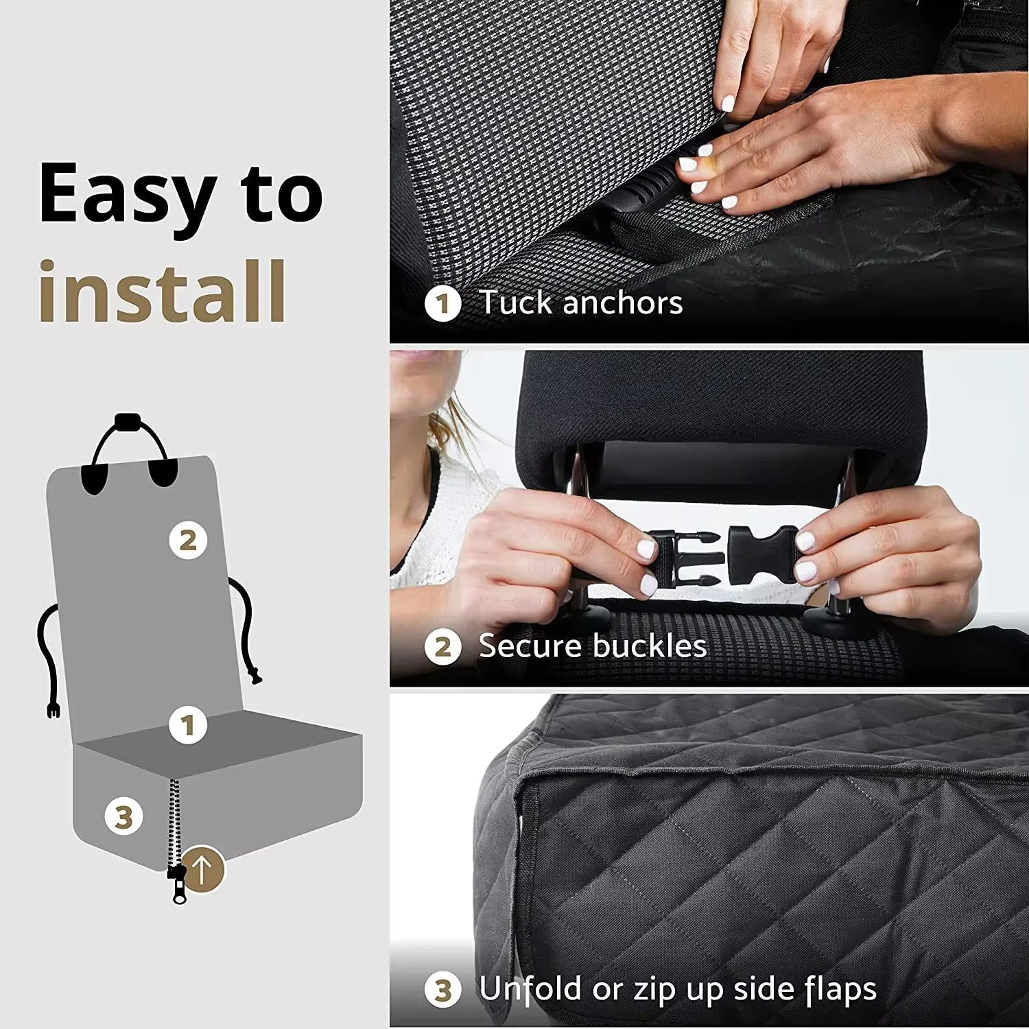 Dog Car Seat Cover Travel Car Seat Protector Mat Thicken Waterproof Dog Hammock Transportar Cat Dog Pet Carrier