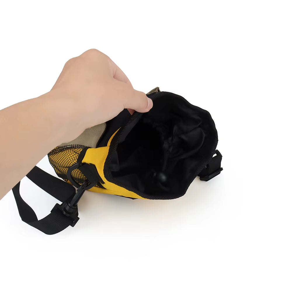 Fashion Pet Training Shoulder Bag Dog Snack Pocket Portable Pet Poop Pouch Outdoor Storage Supplies Large Capacity