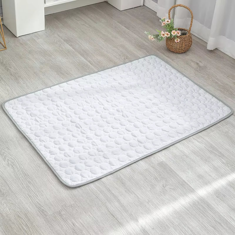 Dog Cooling Mat Summer Pad Pet Mat Bed for Dogs Cat Blanket Sofa Breathable Summer Washable Pet Supplies Accessories