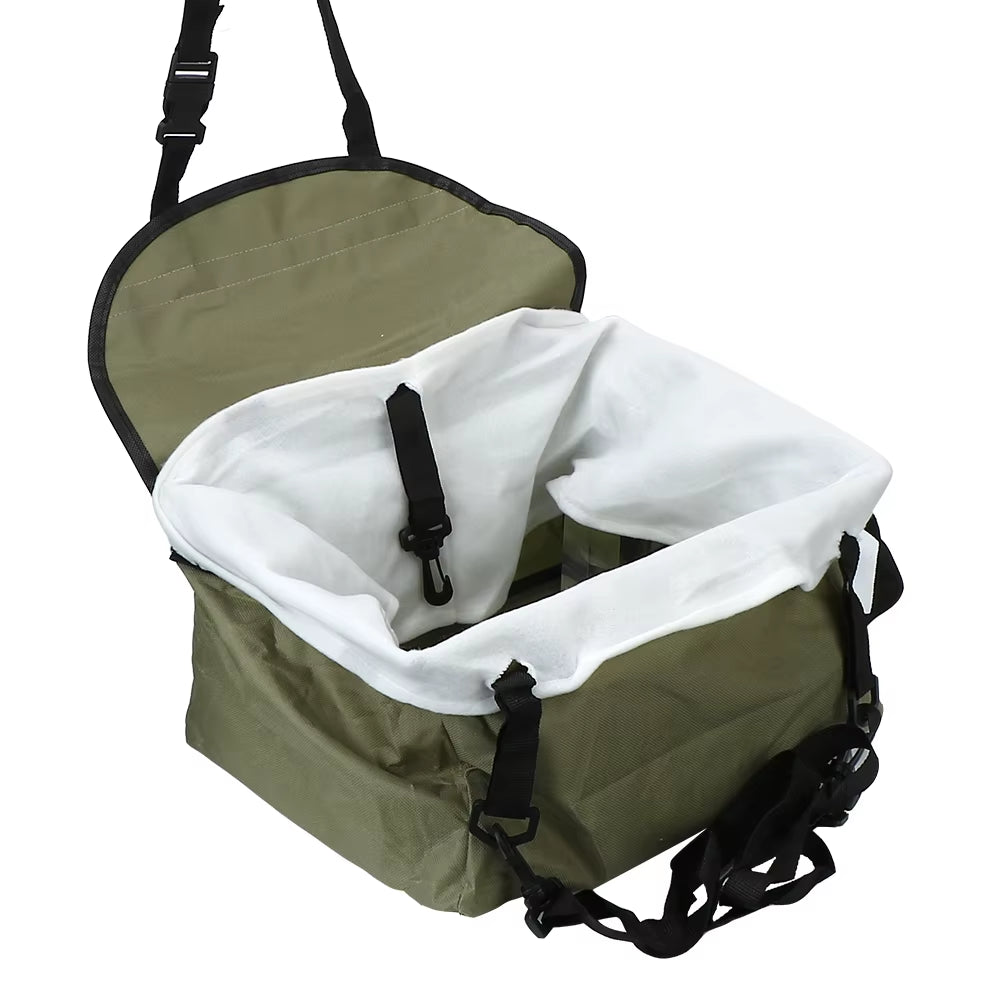 House Puppy Bag Car Travel Accessories Folding Car Seat Pad Waterproof Dog Seat Bag Basket Safe Carry Pet Dog Carrier 2 in 1