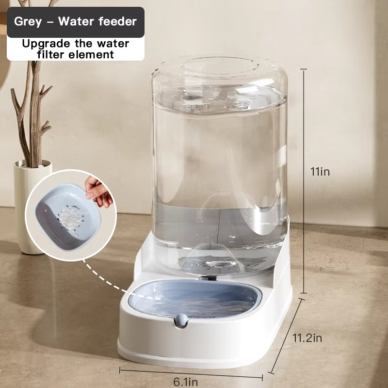 Madden Automatic Pet Feeding Water Dispenser Cat Water Dispenser Large Capacity for Dog Bowl Cat Bowl Pet Feeding Basin