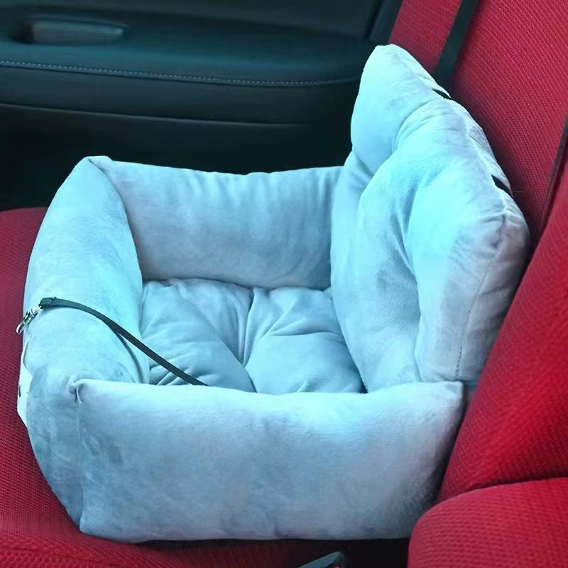 Pet Car Seat for Large Medium Dogs Washable Dog Car Seat Detachable Dog Bed Car Back Seat Travel Carrier Bed Cats Sofa Cushion