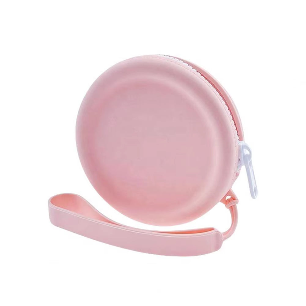 Pet Treat Pouch Dog Training Pouch Silicone Dog Treat Pouch Set with Carabiner round Zipper Closure Snack Bag for Kids Pets