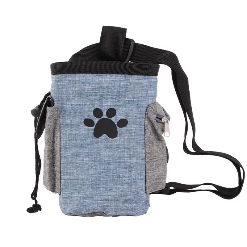 Dog Treat Pouch Dog Training Pouch Bag with Waist Shoulder Strap Poop Bag Dispenser Treat Training Bag for Treats Pet Toys