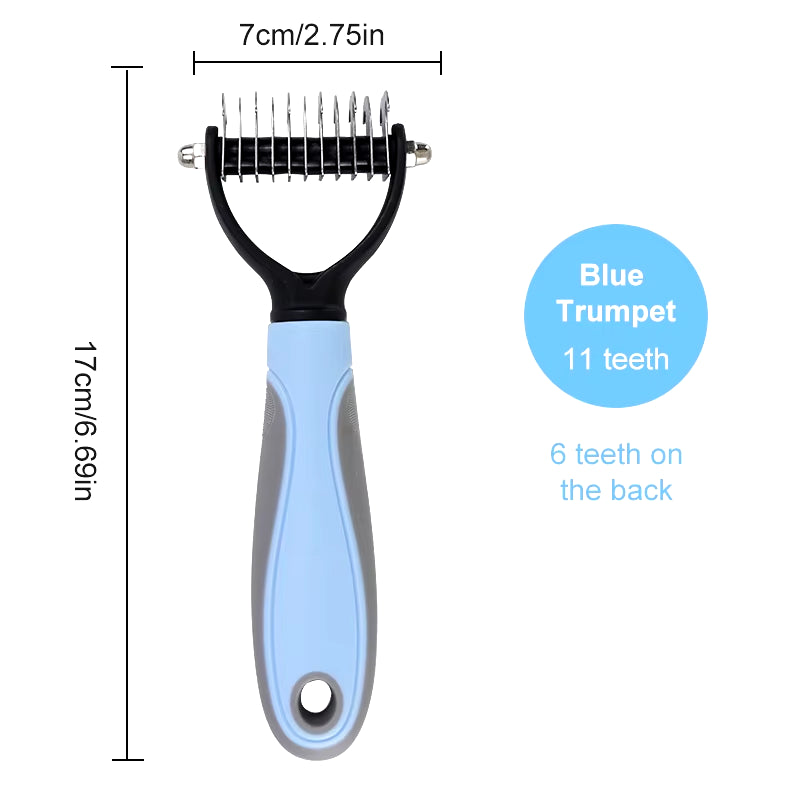 Dog Brush Pet Dog Hair Remover Cat Comb Grooming and Care Brush for Matted Long Hair and Short Hair Curly Dog Supplies Pet Items