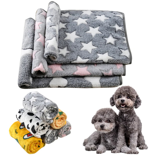 Dog Bed Mat Blanket Soft Cozy Pet Cushion for Small Large Dogs Spring Autumn Warm Travel Mats French Bulldog Chihuahua Supplies