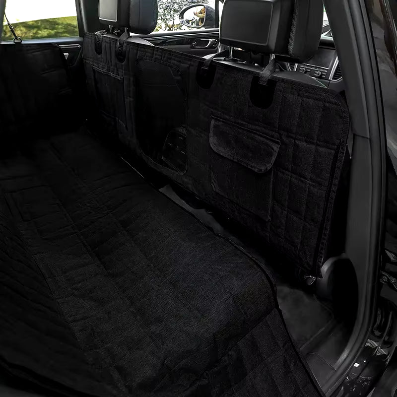 Dog Car Seat Cover Waterproof Travel Carrier Hammock against Dirt Car Rear Back Seat Protector Mat Pet Safety Anti-Slip Cushion