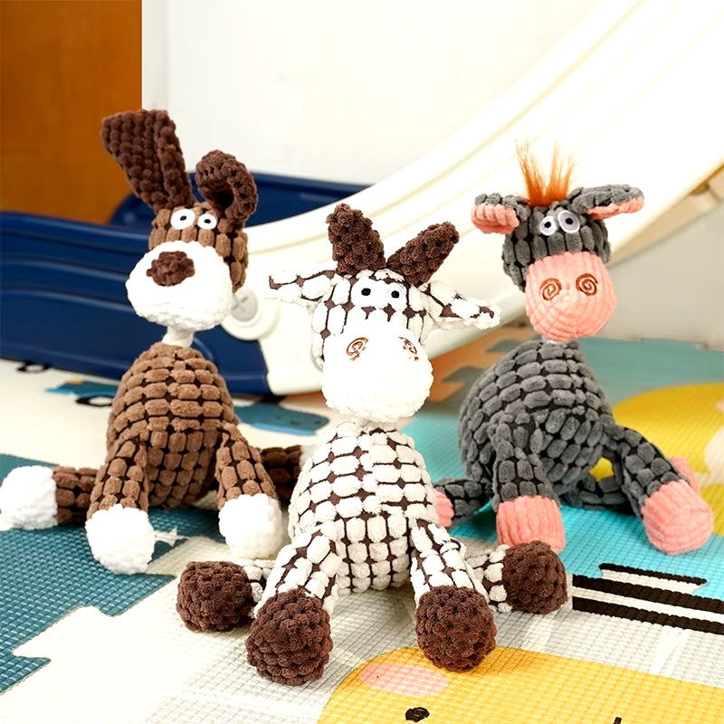 New Fun Plush Vocal Dog Toys, Plush Dog Toys, Durable Dog Toys for Intense Chewing, Dog Chew Toys, Boring Interactive Dog Toys