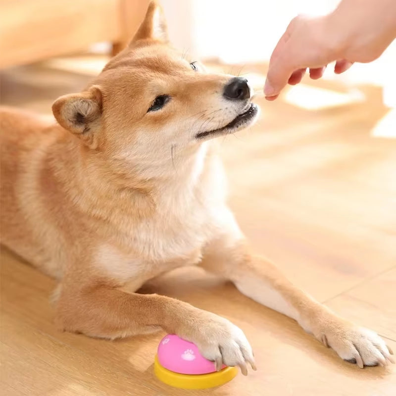 Dog Training Bells Cat Meal Bell Puppy Feeding Call Bell Child Hand Ability Training Interactive Dogs Toy Pet Training Button
