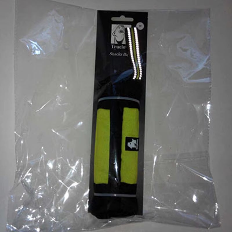 Feed Dummy Dog Pet Treat Bag Reflective Dog Training Carry Treats Dog Toys Pet Feed Pocket Pouch Poop Bag Dispenser