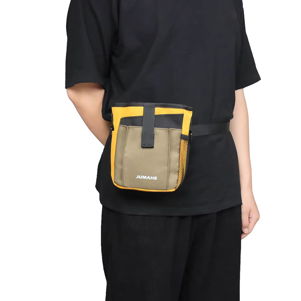 Fashion Pet Training Shoulder Bag Dog Snack Pocket Portable Pet Poop Pouch Outdoor Storage Supplies Large Capacity