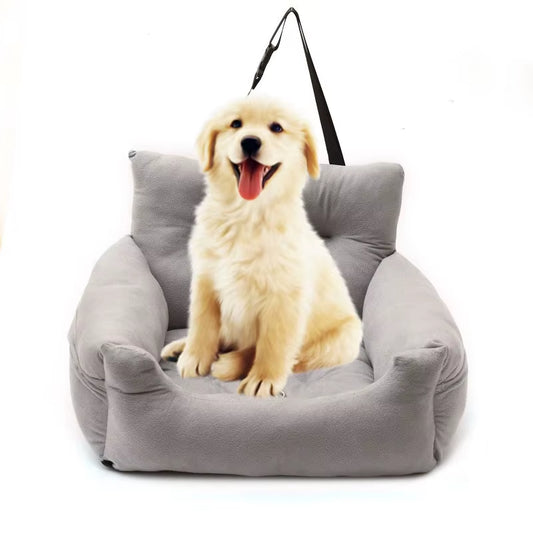 Pet Car Seat for Large Medium Dogs Washable Dog Car Seat Detachable Dog Bed Car Back Seat Travel Carrier Bed Cats Sofa Cushion