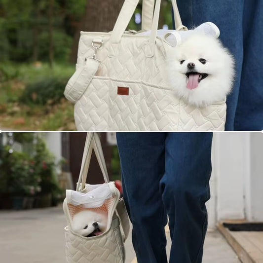 Pet Bag Dog Go Out Portable Backpack Cat Travel Messenger Bag Car Washable Puppy Carrier Tote Safety