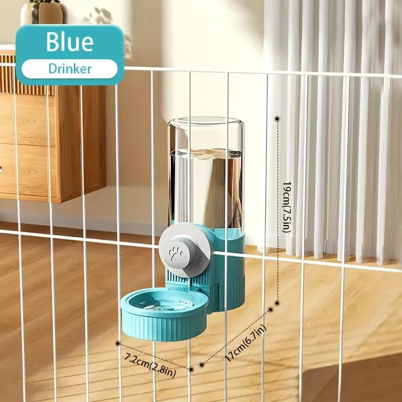 Suit Pet Hanging Water Dispenser Cat Automatic Feeder Dog Hanging Cage Drinking Water and Eating Supplies Cat Bowl Dog Food Bowl