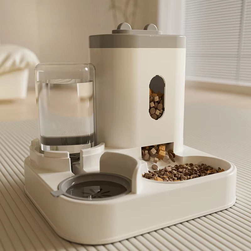 New Automatic Cat Feeding Water Feeder Dog Bowl Cat Basin Universal Water Dispenser Cat Bowl Pet Supplies Cross-Border