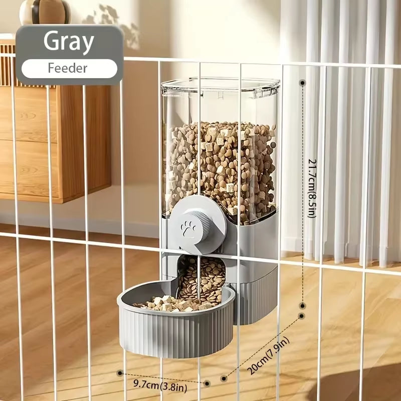 Suit Pet Hanging Water Dispenser Cat Automatic Feeder Dog Hanging Cage Drinking Water and Eating Supplies Cat Bowl Dog Food Bowl